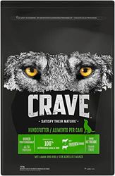 Crave Lams- En Rundvleeszakjes Voor Honden 3 X 2,8 Kg