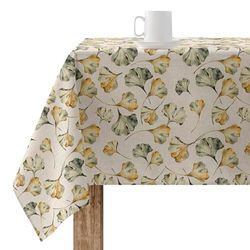 BELUM | Stain Resistant Tablecloth Size 300 x 155 cm - Extra Soft Touch Tablecloth Colour Multicolor - Tablecloth Fabric 100% Organic Cotton Model 0120-333