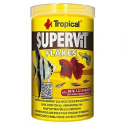 Tropical Supervit Premium hoofdvoering, vlokkenvoering voor alle siervissen, per stuk verpakt (1 x 1 l)