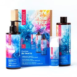 VIANEK Prebiotic Facial Care Set - Gel, Micellar Water, Day Cream - Hydration and Protection for All Skin Types