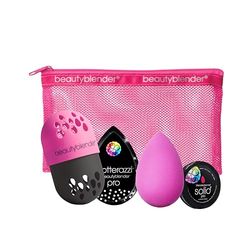 Beautyblender Make Me A Pro Set – Make-up Sponge, Blending Sponge, Solid Cleanser, Travel Case & Blotting Pad – Pro Make-up Essentials for Flawless Application & Touch-ups