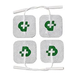 4 electrodos Tesmed para electroestimulador mm. 50 x 50, universales, lavables