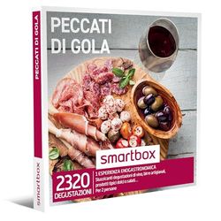 smartbox - Caja regalo para hombre o mujer - Peccati di gola - Ideas regalo original - 1 Experiencia enogastronómica para 2 personas
