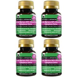 Cardo Mariano 80% Silimarina Complesso Detox 400 Compresse 1 al dì | con Tarassaco Carciofo Colina Inositolo | Senza Glutine | Depurativo Fegato LABOTTEGADEGLIINTEGRATORI