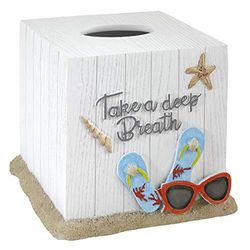 Avanti Linens Colección Beach Mode, Resina, Multicolor, Cubierta de pañuelos