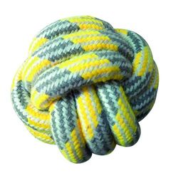 Croci C6198688 Rope Pparallel Y Ellow touwspel, 7,5 cm