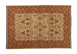 Eden Carpets Kilim Sumakh Vloerkleed Handgeknoopt Bangle, wol, meerkleurig, 230 x 325 cm