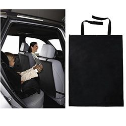 Venture Achterbank Auto Protector Matten (zwart, Pack van 2)