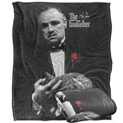 Godfather Poster Officially Licensed Silky Touch Super Soft Throw Blanket 152 x 127 cm