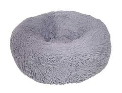 Nobby Łóżko przytulne Donut Classic ESLA szare Ø 70 x 26 cm