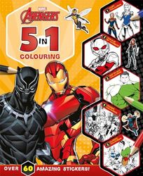 Marvel Avengers: 5 in 1 Colouring