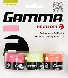Gamma Néon Overgrip sortido, unissexo, néon dri, 3 unidades