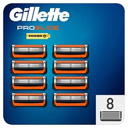 Gillette ProGlide Power Recambio Para Maquinillas De Afeitar Para Hombre, 8 Recambios Para Máquina De Afeitar
