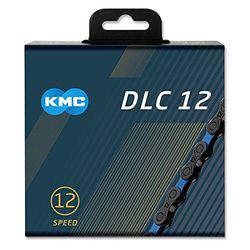 KMC DLC12 12 Speed Ketting, 126 schakels, blauw