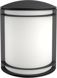 Philips Mygarden, applique murale extérieur LED noire Antelope 6W, lumière blanc froid 4000K