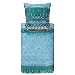 Bassetti Bed Linen, Cotton, Green, 200 x 200