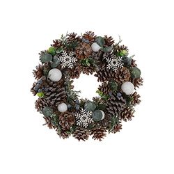 Corona di Natale DKD Home Decor (34 x 34 x 8,5 cm)