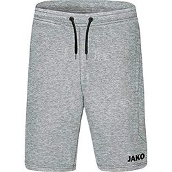 JAKO Base - Pantaloncini Unisex da Bambino, Unisex - Bambini, Corto, 8565, Marne Grigia Chiara, 128