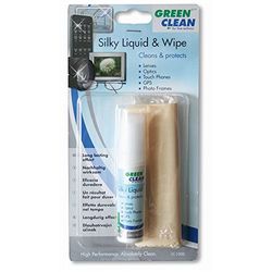 Green Clean LC-1000 Lentilles/verres Chiffons secs et humides de nettoyage d'équipement électronique 20ml kit de nettoyage pour ordinateur - Kits de nettoyage pour ordinateurs (Chiffons secs et humides de nettoyage d'équipement électronique, Lentilles/verres, 20 ml, 250 mm, 250 mm, 68,6 g)