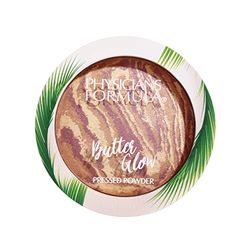 Physicians Formula Murumuru Butter Glow, Multifunktionellt Pressat Puder som Ger Lyster, är Mjukt som Smör och Lätt att Blanda, i Nyansen Natural Glow