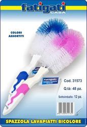 FATIGATI SRL Two-Tone Dish Washing Brush 31573