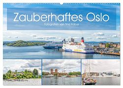 Zauberhaftes Oslo (Wandkalender 2024 DIN A2 quer), CALVENDO Monatskalender: Eine Städtereise in das norwegische Oslo