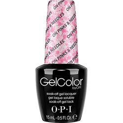 O.P.I Gel Nail Polish, On Pink Plus Needles