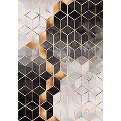 Homemania Bedrukt tapijt 3D 4, bedrukt, meerkleurig, van micro-polyamide, 80 x 200 cm