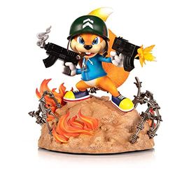 First4Figures Conker 's Bad Fur Day-Soldat Conker - Conker para niños (33 cm), Multicolor, carbón, Estándar