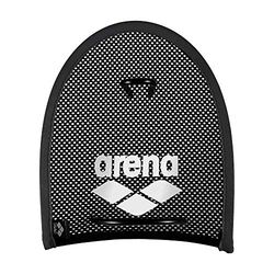 ARENA Flex Palas de mão para natação, unissexo para adulto, preto (preto/prateado), tamanho único