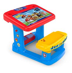 Chicos - Bureau Enfant Pat Patrouille | Pupitre Enfant Fille 2 3 4 5 Ans | Petit Bureau entant | +24 Mois (51065)