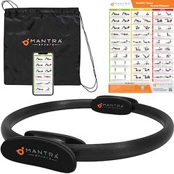 Pilates-ring, pilates, sportaccessoires, dames, bekkenring, apparaat voor spiertraining, perineum, dames, ringfit, apparaten voor krachttraining, benen en dijen, magische cirkel yoga-accessoires
