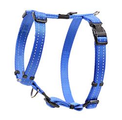Rogz - Selness Utility réglable pour Chien - 32-52 cm - Bleu Jargon - 1 pièce
