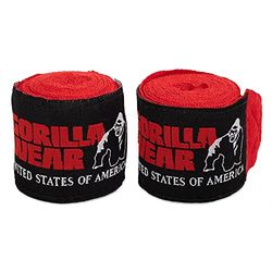 GORILLA WEAR Handdoeken voor boksen - Rood - 3m