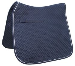 KERBL Chabraque Classique Dressage pour Cheval Marine/Argent