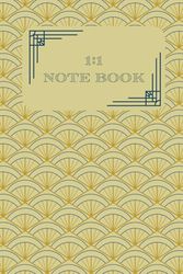 Art Deco 1:1 Manager notebook