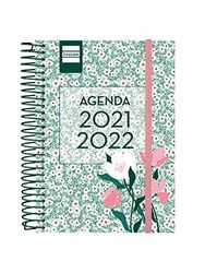 Finocam Secundaria - Agenda Secundaria 2021 2022 , 8º - 120x164 (pequeño), Multicolor (Floral)