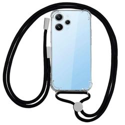 Cool Carcasa Cordón Negro Para Xiaomi Redmi 12