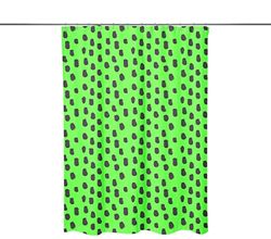 Bonamaison Digitally Printed Shower Curtain, 1 Piece 150x200 Cm - Designed And Manufactured in Turkey