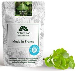 Ginkgo Biloba en poudre | sachet 100g | mémoire et concentration | micro-circulation | circulation sanguine | Fabriqué en Occitanie | Nature AZ