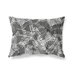 BonaMaison Fundas para Cojínes, Patrón Aleatorio Funda de Almohada para Sofá Coche Silla Oficina Cama Decorativa Moderna Decoración del Hogar, 35x50 Cm - Diseñado y Fabricado en Turquía