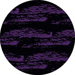 Bonateks, Ronde digitaal bedrukte muismat, antislip onderkant, voor kantoor en thuis, diameter: 22 cm