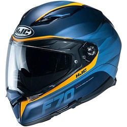 Motorcycle helmets HJC F70 FERON MC2SF, Blue/Orange, M
