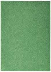 Oakwood Archer AC17559 A4 Low-Shed Glitter Card-10 Sheets, Card, Dark Green, 0.1 x 21 x 29.5 cm