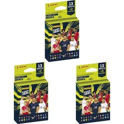 Panini stickers Foot Ligue 1 2021-22 Blister de 13 pochettes + 2 offertes, Paquet de 3