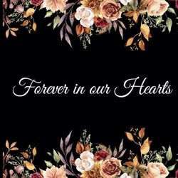 Forever in our Hearts: Funeral Guest Book for Memorial Service - Celebration of Life Guest Book