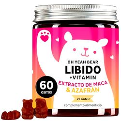 Bears with Benefits - Energía y vitalidad - Potenciador de la libido vegano con altas dosis de maca, selenio y zinc - Oh Yeah Bear