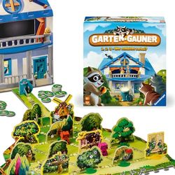 Ravensburger 22698 - Garten-Gauner: 1, 2, 3 Wer schleicht vorbei? - Kinderspiel ab 6 Jahren für 2-5 Personen: 1, 2, 3 Wer schleicht vorbei?