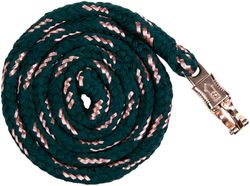 HKM 12935-Corde Corde Vert Émeraude/Or Rose 180 cm