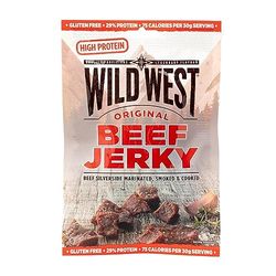 Wild West Beef Jerky Original 35 Grams Single Pack